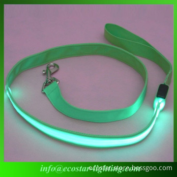 Safety led christmas pet leash novelty led flashing dog leashes